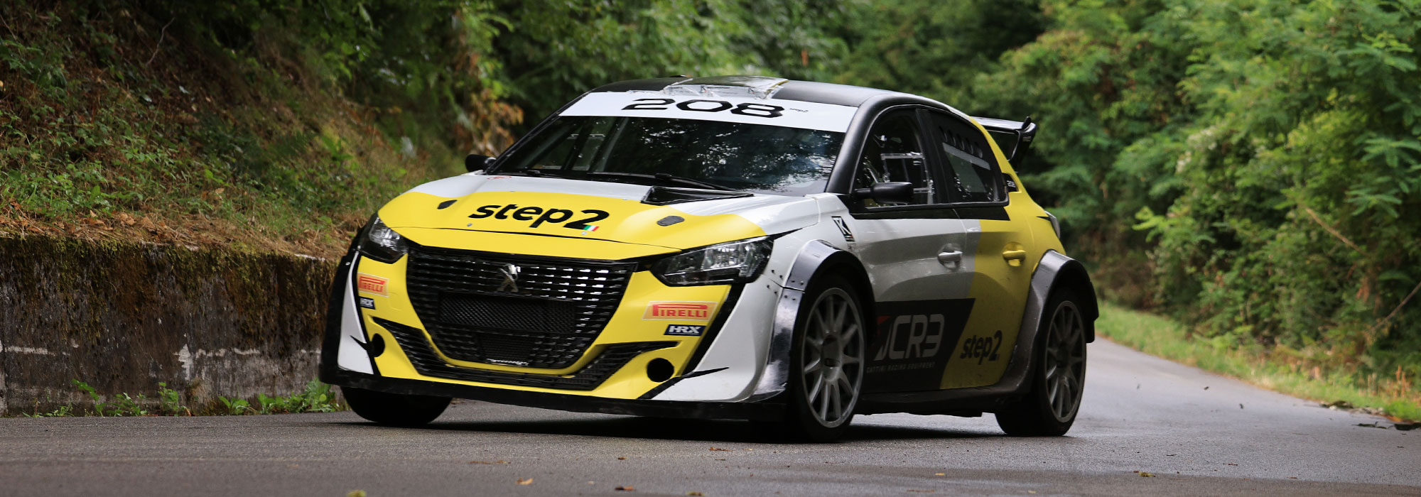 Auto da rally step2 - architettura modulare Made in Italy