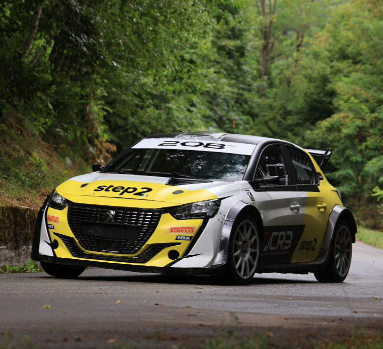 Auto da rally step2 - architettura modulare Made in Italy
